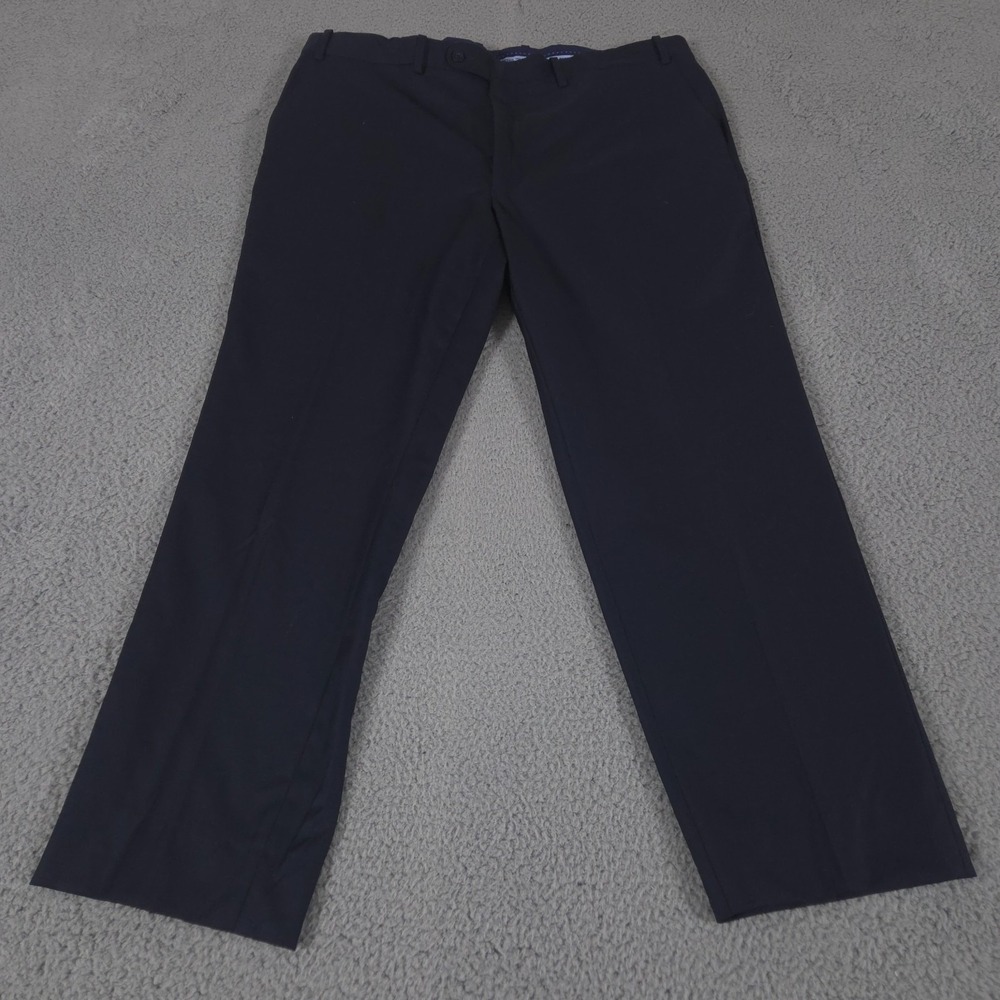 Peter Millar Pants Mens 40x31 Navy Straight Leg Slacks Trousers‎ Preppy Office